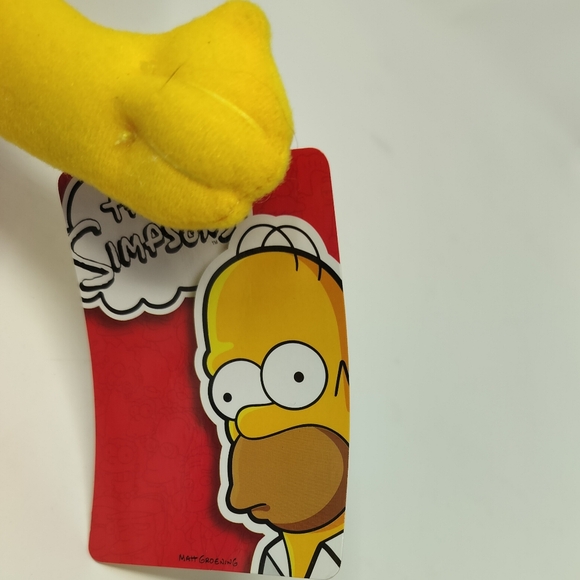 NWT The Simpsons Bart Krusty Fan Plush Toy 20” Tall Krusty Clown Fan Hat Doll - Picture 3 of 10